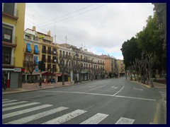 Murcia City Centre South part - Avenida de Canalejas, South river bank.